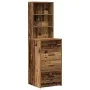 2-teiliges Waschtisch-Set mit LEDs aus gealtertem Holz | Foro24.es | Tu tienda online para hogar, jardín y más Foro24.es