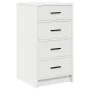 Set de tocador de 3 piezas con LED en madera blanca de , Tocadores para dormitorios - Ref: Foro24-3334209, Precio: 281,42 €, ...