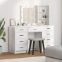 3-piece vanity set with white wood LEDs by , Bedroom Dressers - Ref: Foro24-3334218, Price: 255,47 €, Discount: %