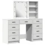 3-piece vanity set with white wood LEDs by , Bedroom Dressers - Ref: Foro24-3334218, Price: 255,47 €, Discount: %