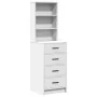 3-piece vanity set with white wood LEDs by , Bedroom Dressers - Ref: Foro24-3334218, Price: 255,47 €, Discount: %