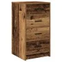 3-Piece Vanity Set with LED in Old Wood Finish | Foro24.es | Tu tienda online para hogar, jardín y más Foro24.es