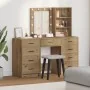 3-Piece Vanity Set with LED in Crafted Crafted Wood by , Bedroom Dressers - Ref: Foro24-3334226, Price: 246,01 €, Discount: %