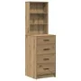 3-Piece Vanity Set with LED in Crafted Crafted Wood by , Bedroom Dressers - Ref: Foro24-3334226, Price: 246,01 €, Discount: %