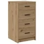 3-Piece Vanity Set with LED in Crafted Crafted Wood by , Bedroom Dressers - Ref: Foro24-3334226, Price: 246,01 €, Discount: %