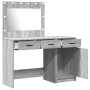 2-piece vanity set with LED in Sonoma engineered wood gray | Foro24.es | Tu tienda online para hogar, jardín y más Foro24.es