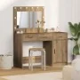 2-piece dressing table set with LED in oak color | Foro24.es | Tu tienda online para hogar, jardín y más Foro24.es