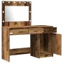 2-teiliges Waschtisch-Set mit LED Altholz von , Schlafzimmerkommoden - Ref: Foro24-3334234, Preis: 171,64 €, Rabatt: %
