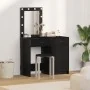 2-Piece Vanity Table Set with LED in Black Crafted Wood | Foro24.es | Tu tienda online para hogar, jardín y más Foro24.es