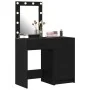 2-Piece Vanity Table Set with LED in Black Crafted Wood | Foro24.es | Tu tienda online para hogar, jardín y más Foro24.es