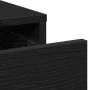 2-Piece Vanity Table Set with LED in Black Crafted Wood | Foro24.es | Tu tienda online para hogar, jardín y más Foro24.es