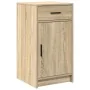 2-piece dressing table set with LED in Sonoma oak wood | Foro24.es | Tu tienda online para hogar, jardín y más Foro24.es