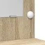 2-piece dressing table set with LED in Sonoma oak wood | Foro24.es | Tu tienda online para hogar, jardín y más Foro24.es