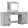 3-teiliges Waschtisch-Set mit LED Wood Made Sonoma Grey von , Schlafzimmerkommoden - Ref: Foro24-3334250, Preis: 235,94 €, Ra...