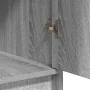 Juego de Tocador de 3 Piezas con LED Madera Elaborada Gris Sonoma | Foro24.es | Tu tienda online para hogar, jardín y más Foro24.es