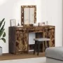 Set de tocador de 3 piezas con LEDs en madera de roble ahumado | Foro24.es | Tu tienda online para hogar, jardín y más Foro24.es