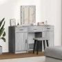 3-piece vanity set with LED in Sonoma engineered wood gray | Foro24.es | Tu tienda online para hogar, jardín y más Foro24.es