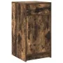 3-piece vanity set with LEDs in smoked oak wood by , Bedroom Dressers - Ref: Foro24-3334258, Price: 203,85 €, Discount: %