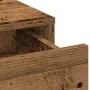 Set de tocador de 3 piezas con LED de madera envejecida | Foro24.es | Tu tienda online para hogar, jardín y más Foro24.es