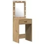 Conjunto de Tocador de 3 Piezas con LED de Madera de Roble Artisan | Foro24.es | Tu tienda online para hogar, jardín y más Foro24.es