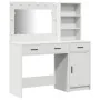 2-Piece Vanity Set with White Wood LED by , Bedroom Dressers - Ref: Foro24-3334263, Price: 192,37 €, Discount: %