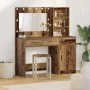 Set de tocador de 2 piezas con luz LED de madera envejecida de von , Schlafzimmerkommoden - Ref: Foro24-3334270, Preis: 185,4...
