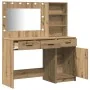 Set de tocador de 2 piezas con LED en madera de roble artesanal by , Bedroom Dressers - Ref: Foro24-3334271, Price: 185,42 €,...