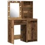 Conjunto de tocador de 2 piezas con LED en madera envejecida by , Bedroom Dressers - Ref: Foro24-3334279, Price: 160,35 €, Di...