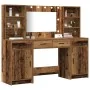 Conjunto de tocador de 3 piezas - Madera vieja de aglomerado | Foro24.es | Tu tienda online para hogar, jardín y más Foro24.es