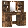Conjunto de Mesas de Tocador de 3 Piezas Roble Ahumado Madera de Alta Calidad | Foro24.es | Tu tienda online para hogar, jardín y más Foro24.es