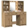 Conjunto de Tocador de 3 Piezas - Madera de Roble Artesanal | Foro24.es | Tu tienda online para hogar, jardín y más Foro24.es