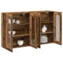 Gabinetes Montados en la Pared 2 pcs Madera Vieja 69.5x34x90 cm Madera Ingienerizada | Foro24.es | Tu tienda online para hogar, jardín y más Foro24.es