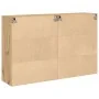 Armario Montado en la Pared Set de 2 Roble Artesanal de , Aparadores - Ref: Foro24-3334300, Precio: 195,10 €, Descuento: %