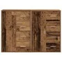 Aparador Set de 2 Madera vieja Madera maciza Aparador | Foro24.es | Tu tienda online para hogar, jardín y más Foro24.es