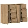 Buffet Set de 2 Roble artesanal MDF, Tablero de partículas Grande by , Sideboards - Ref: Foro24-3334312, Price: 181,74 €, Dis...