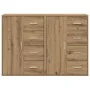 Buffet Set de 2 Roble artesanal MDF, Tablero de partículas Grande by , Sideboards - Ref: Foro24-3334312, Price: 181,74 €, Dis...