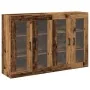Cabinet Montado en la Pared Juego de 2 Madera antigua, negro de , Aparadores - Ref: Foro24-3334314, Precio: 197,70 €, Descuen...