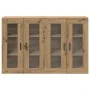 Gabinete Montado en la Pared Set de 2 Roble Artesanal by , Sideboards - Ref: Foro24-3334315, Price: 197,02 €, Discount: %