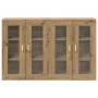 Cajonera Montada en la Pared Set de 2 Roble Artesanal von , Sideboards - Ref: Foro24-3334318, Preis: 183,47 €, Rabatt: %