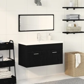 Conjunto de Muebles para Baño Set de 2 Roble Negro von , Badezimmermöbel - Ref: Foro24-3334330, Preis: 342,55 €, Rabatt: %