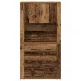 Highboard Madera Envejecida 80x33x150 cm Madera Estratificada | Foro24.es | Tu tienda online para hogar, jardín y más Foro24.es