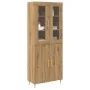 Highboard Artisan Oak 69.5x34x180 cm Madera Elaborada von , Sideboards - Ref: Foro24-3334347, Preis: 174,47 €, Rabatt: %