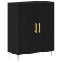 Alto Roble Negro 69.5x34x180 cm Madera Ingeniería by , Sideboards - Ref: Foro24-3334348, Price: 189,00 €, Discount: %