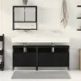Conjunto de muebles de baño de 3 piezas en roble negro de madera elaborada by , Bathroom furniture - Ref: Foro24-3334356, Pri...