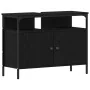 Conjunto de muebles de baño de 3 piezas en roble negro de madera elaborada by , Bathroom furniture - Ref: Foro24-3334356, Pri...