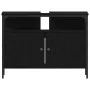 Conjunto de muebles de baño de 3 piezas en roble negro de madera elaborada by , Bathroom furniture - Ref: Foro24-3334356, Pri...