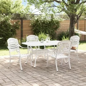 Set de 3 Blanco Aluminio fundido Grande by , Garden chairs - Ref: Foro24-3334646, Price: 864,41 €, Discount: %