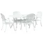 Set de 3 Blanco Aluminio fundido Grande by , Garden chairs - Ref: Foro24-3334646, Price: 864,41 €, Discount: %