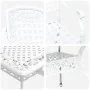 Set de 3 Blanco Aluminio fundido Grande by , Garden chairs - Ref: Foro24-3334646, Price: 864,41 €, Discount: %