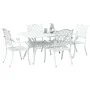 Juego de 3 Blanco Aluminio Fundido 150x90x72 cm Duradero von , Gartenstühle - Ref: Foro24-3334654, Preis: 896,44 €, Rabatt: %